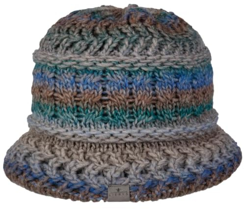 Lierys Alesund Stickad Hatt by Damer - Made in Germany klockhattar damhatt vinterhattar Vinter höst-vinter - One Size taupe
