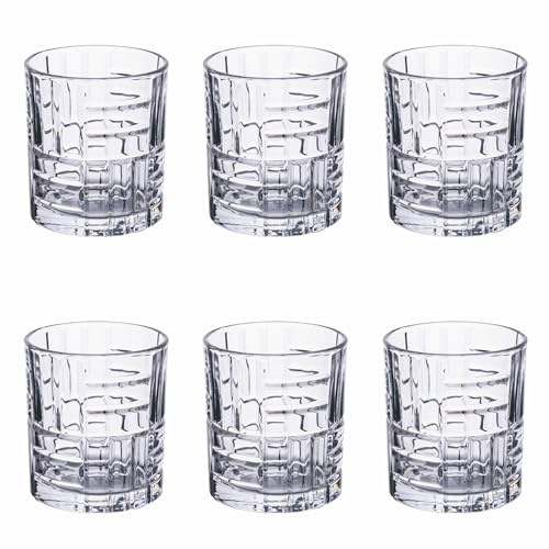 Villa d'Este Home Tivoli 1996 Set 6 bicchieri acqua 285 ml in vetro, Parque