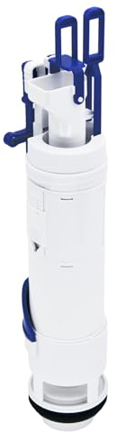 Empyreal Válvula de descarga de inodoro para cisterna, compatible con Geberit tipo 212, de plástico, válvula de descarga de 2 volúmenes, 244.820.00.1