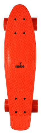 Ridge Retro 22 - Skateboard, Color Rojo, 55 cm (22'')