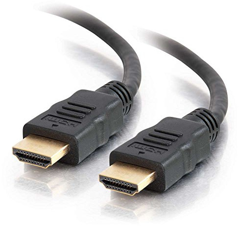 C2G 1.5M High Speed HDMI Cable with Ethernet - 4K Ultra HD HDMI Lead Compatible with UHD 2160P HD Video, 1080P, 3D, Ethernet, Smart TV and Games Consoles. Xbox/PS4, Black