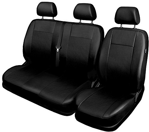 GSC Sitzbezüge Universal Schonbezüge 1+2 kompatibel mit Renault TRAFIC