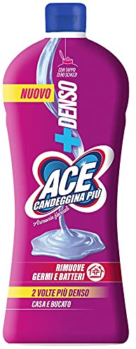 ACE Candeggina Più Denso Squeeze Aroma Floreale, Flacone da 1 litro