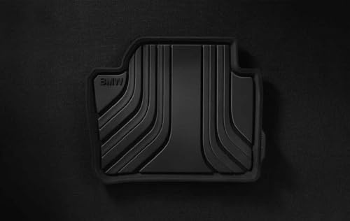 Original BMW Satz Gummimatten Basis hinten anthrazit 3er F30 F31 M3 F80 4er F36 + Einkaufschip