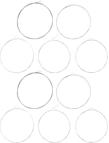 EMSea 2 Sätze 5-Saiter Banjo Saiten Ersatz 70/30 Bronze Umsponnene Saiten Edelstahl Banjosaiten für Anfänger Gitarristen, Mittel 9-26