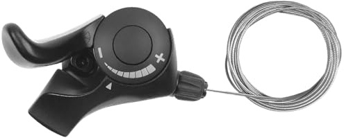 Bike Shifter SL-TX30-3L, 3 Speed Bike Left Thumb Shift Lever for Mountain City Road Folding Bicycle