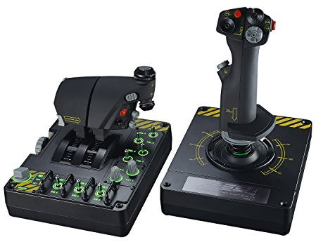 Saitek Pro Flight X-55 Rhino Keyboard Black