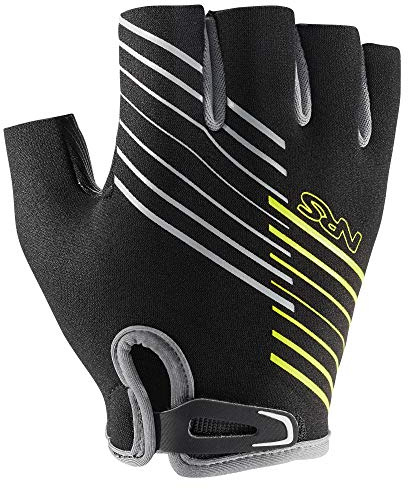 NRS Half-Finger Guide Gloves (Black, Small)