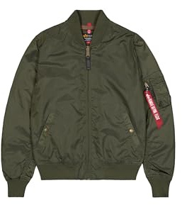 Alpha Industries MA-1 TT Bomber Jacket per Uomo Dark Green