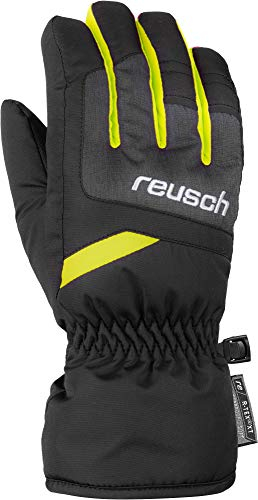 Reusch Bennet R-TEX® XT Junior sehr warme, wasserdichte, Winddichte und atmungsaktive Winterhandschuhe Fingerhandschuhe Skihandschuhe Schneehandschuhe für Kinder Kids Jugendliche Mädchen und Jungen