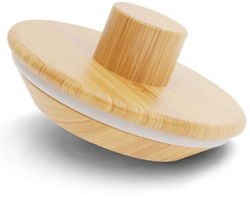 HEXNUB – Bamboo Lid for Chemex Coffee Maker, Heat-Retaining Chemex Cover and Warmer, Fits Bodum, Cosori Pour Over Coffee Makers