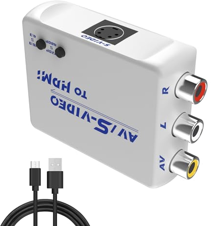 FeiEVER AV S-Video zu HDMI Konverter