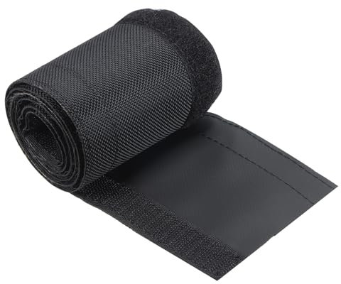 PATIKIL Cable Sleeve with Hook and Loop Fastener, 3.3 Ft x 3.54 Wire Manager Cord Protector Trolling Motor Cable Sleeve Dog Cat Cord Wrap Protector for Computer Wire