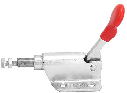 Serre-joint à Bascule en Fer galvanisé, Plage de Serrage de 10 Mm, Dégagement Rapide, capacité de 60 Kg, Fixation Verticale pour Outils à Main