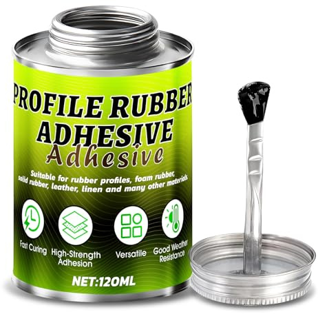 Colle Caoutchouc, Colle Neoprene Extra Forte, Colles Néoprène, Forte Adhérence, Robuste et Résistant a L'usure, Répondant a Divers Besoins D'entretien, 120 ml