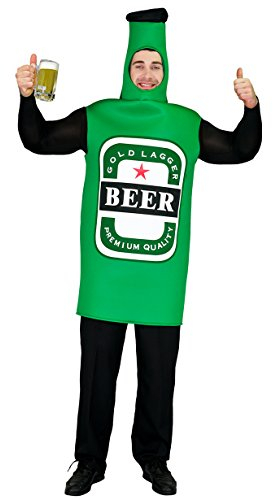 SEA HARE Costume d'Oktoberfest de Bouteille de Bière Unisexe