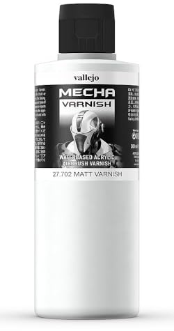 Vallejo Mecha Color Acrylic Paint, High Resistance for Airbrush Use, Ideal for Model Painting, 60ml Bottle