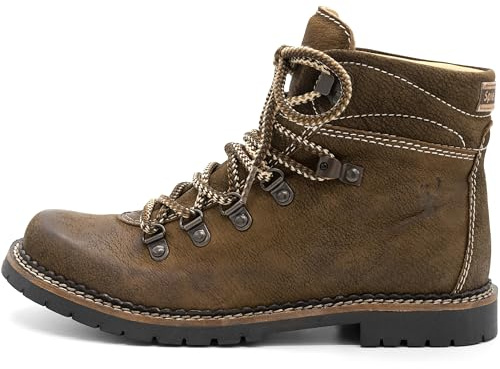 Spieth & Wensky Trachtenschuhe Damen Trachtenstiefel Tanja 298-D Ziegenleder Rustik, Größe:38
