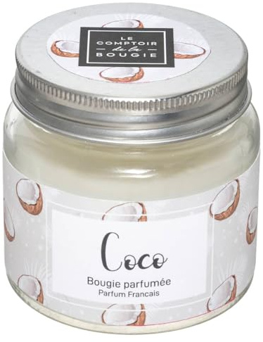 Atmosphera - Kokosnuss-Duftkerze - 65 g - Weiß