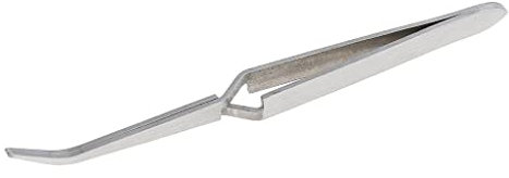 zalati Pinzette per pinza curva C Pinzette per unghie Strumenti di raccolta per Nail Art