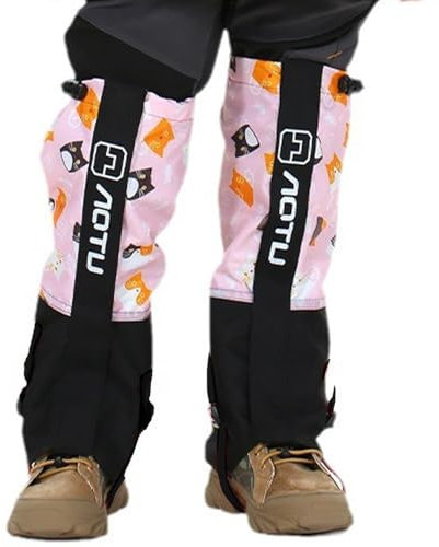 Gamaschen Kinder Wasserdicht Winter Gamaschen Schnee Wandern Schnee-Beingamaschen Für Kinder Outdoor-Schneegamaschen Kinder-Bein-Gamaschen Hiking Gaiters Gamaschen Schneedecke Für Kinder Anti-Sand