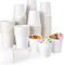 pafnisoin Gobelet en Carton 100 Stück 120ml Gobelets en Papier Jetables
