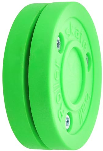 GRIRIW Puck Hockey Allenamento Polivalente in ABS per Superfici Multiple Controllo Preciso e Rotolamento Stabile per Hockey su Ghiaccio e Inline Skates Accessorio Sportivo Resistente per