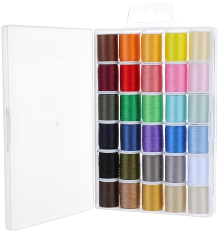 CORHAD 30 Rollos De Hilo Profesional Para Sastrería Hilo Para Coser Para Coser Accesorios Para