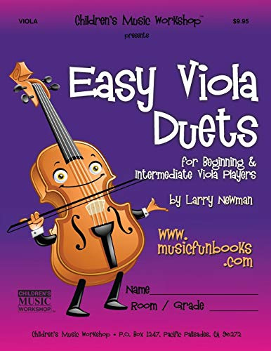 Easy Viola Duets: for Beginning and Intermediate Violin Players