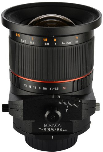 Rokinon 24mm F3.5 Tilt Shift Lens for Nikon F