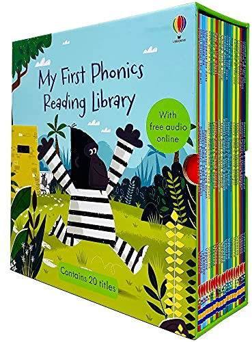 Usborne Phonics Readers 20 Books Collection Box Set