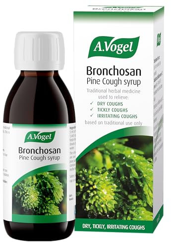 A.Vogel Bronchosan Pine Cough Syrup | Dry & Tickly Cough Medicine for Adults | 100ml