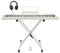 SDP-2 Stage-Piano von Gear4music mit Ständer Pedal und Kopfhörer weiß