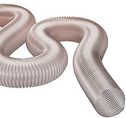 Norres Absaugschlauch Absauganlage Spiralschlauch Spänenschlauch Holz schwer entflammbar Flexschlauch *antistatisch, mikrobenfest - METERWARE (75 mm)