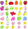 Maxentico 32 Stück Mochi Squishy Toy, Mini Squishies Set, Squeeze Spielzeug, Fidget Toys Squishes, Quetschspielzeug Kawaii, Stressabbau Mini-Spielzeug, Mitgebsel Kindergeburtstag Gastgeschenke