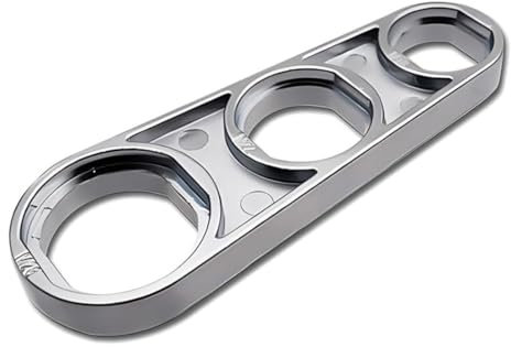 GXGM 1 Pièces Clé M18/M18,5/M20/M22/M24/M28 Régulateur De Jet, Buse Mélangeuse, Aérateur, Robinets Mousseurs Clé, Cartouche Mélangeuse, Filtre De Robinet, Bec En Nid D'Abeille Chromé