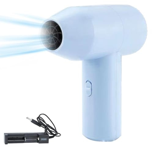 Sèche-cheveux Sans Fil, Sèche-cheveux Portable, Séchoir Air Portatif Pour Artistes - Sèche-cheveux Rechargeable Pour Aquarelle Et Peinture, 2 Vitesses, Faible Bruit, Pour Peinture, Camping, Voyages