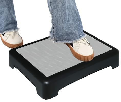 Taburete Escalón Mayores – Banco Cama, Banqueta Baño | Escalón Antideslizante para Ducha Cocina bañera, Asiento Auxiliar Seguro para Dormitorio escaleras Interiores hogar habitación práctica