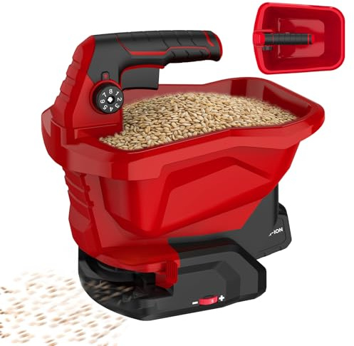 Spargitore per fertilizzante a batteria per Makita da 18 V, 3,3 l, per fertilizzanti, semi, sale (senza batteria)