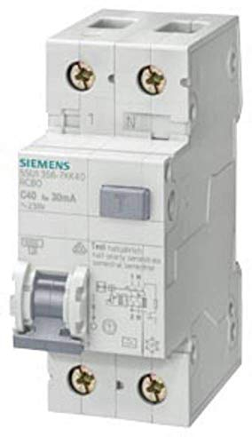 SIEMENS - Schutzeinrichtung 6Ka FI-LS 1P+N Typ B 13A