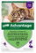 Advantage Chat & Lapin de plus de 4 kg – Pipettes anti puces chat pour prévention des infestations – Traitement anti puces avec protection de 3 à 4 semaines – 6 x 0,8 ml