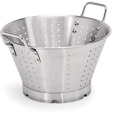 WAS 2144 500 Lot de 500 passe-partout en acier chromé sur pied 50 cm de diamètre 24,0 cm de hauteur