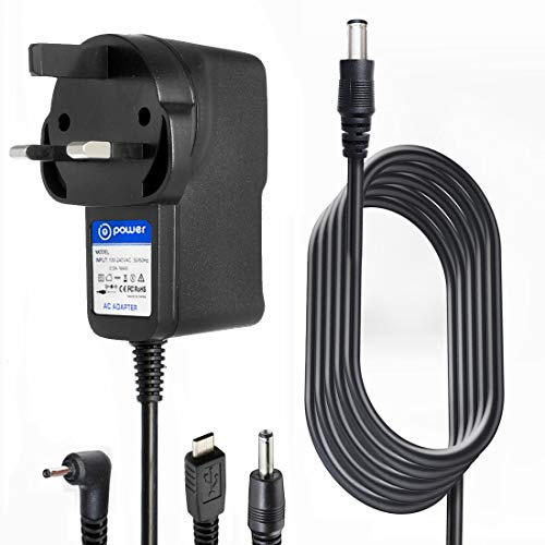 T-Power Adapter for VTech Baby BM2000 BM1000 Digital Audio Baby Monitor 300103 DM221-2 PU (Parent Unit) & DM221-2 BU (Baby Unit) DM111 Dm111-2 VM333 VM333BU VM333PU Full Color Video Monitor Charger