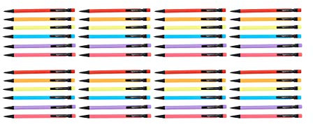 Amazon Basics Mechanical Pencils, Medium Point (0.7 mm) - 48-Pack, Multicolor