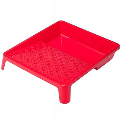 Farbwanne 24x32 cm | Stabile Malerwanne für Farbroller bis 18 cm | Mit strukturierter Oberfläche für optimales Farbaufnehmen | Ideal für Innen- & Außenanstriche – Perfektes Malerwerkzeug