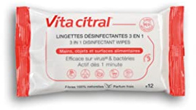 Toallitas Desinfectantes 3en1 12 Toallitas