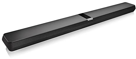 Bowers & Wilkins Panorama 3 Sound Bar with Subwoofer Built-In - 3.1.2 Channels, 13 Drivers, Dolby Atmos 3D Audio, Wireless Streaming, Alexa Built-in, AirPlay & Spotify Connect, Multiroom, Black