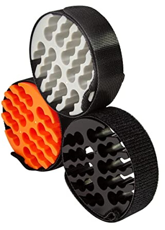 LogiLink OR100S - Lot de 3 gestionnaires de câbles (support de groupe)/outil pour regrouper et organiser les câbles de données