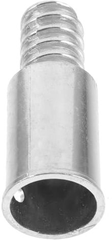 TOBBOMEY Mango De Escoba De Acero Inoxidable De Repuesto Con Extremo Roscado De 25 Mm De Diámetro Apto Para Palos De Fregona Y Varillas De Limpieza