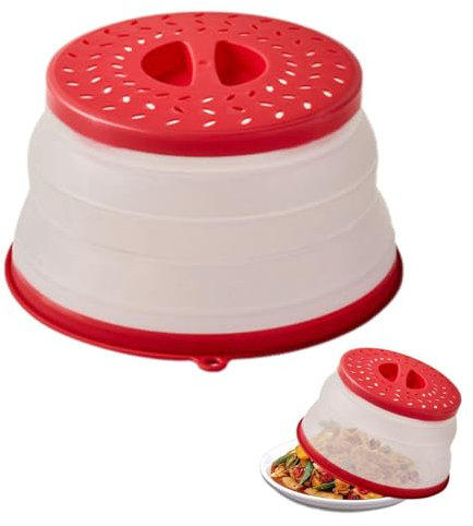 NYGGTYK Cubierta De Horno De Microondas De 1 Pieza, Cubierta De Horno De Microondas Plegable, Cubierta A Prueba De Salpicaduras Multifunción, Cubierta Creativa del Horno De Microondas.